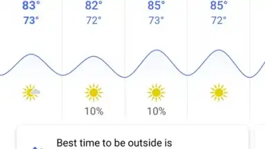The Weather Channel screenshot 2