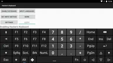 Hacker's Keyboard screenshot 2