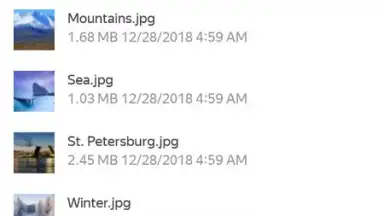 Yandex Disk screenshot 10