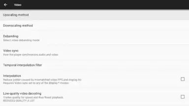 MPV Player screenshot 1