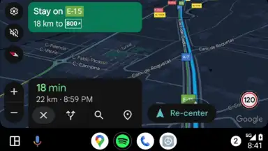 Android Auto screenshot 2