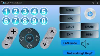 Simple TV Remote Control screenshot 1