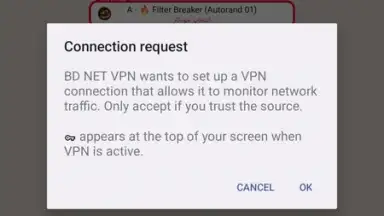 BD NET VPN screenshot 5