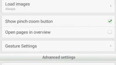 Dolphin Browser Mini screenshot 1