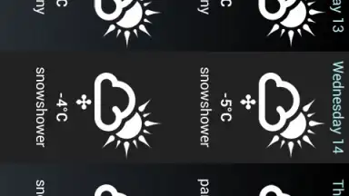 Weather for France screenshot 1