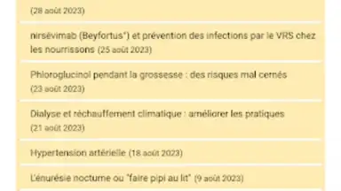 Application Prescrire screenshot 6