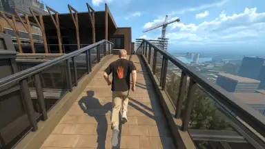 Only Going Up Parkour Rooftop screenshot 4