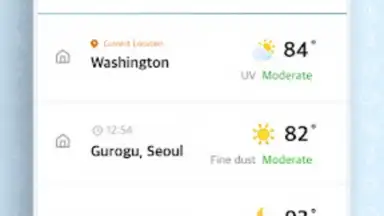 Firstscreen Weather screenshot 2