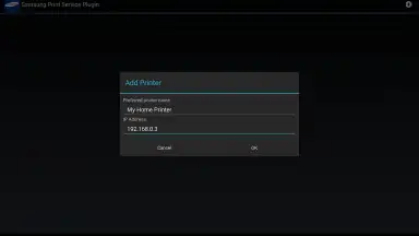Samsung Print Service Plugin screenshot 2