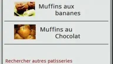 Recettes patisseries screenshot 3
