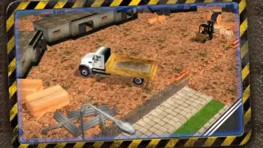 Construction Trucker 3D Sim screenshot 1