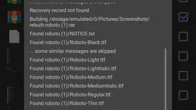 RAR screenshot 8