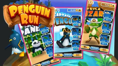 Penguin Run screenshot 1