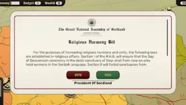 Suzerain screenshot 3