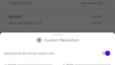 Pixels: Resolution+DPI Changer screenshot 1