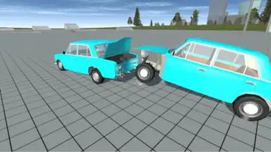 Simple Car Crash Physics Sim screenshot 6