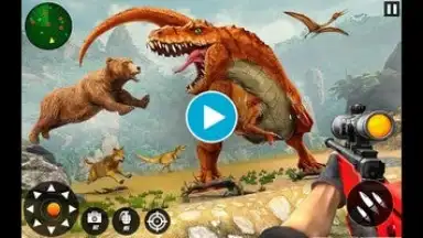 Wild Dinosaur Hunting Attack screenshot 1