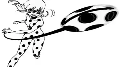 Coloring Ladybug & Blackcat screenshot 2