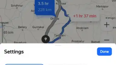 Yandex Navigator screenshot 3