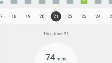 Samsung Health (Android Wear) screenshot 1