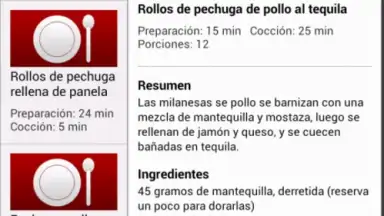 Receta De Pollo screenshot 1