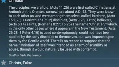 The Bible Dictionary screenshot 9