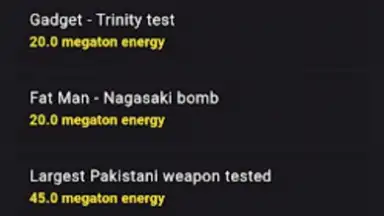 Nuke Map screenshot 2
