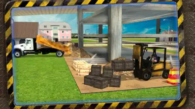 Construction Trucker 3D Sim screenshot 9