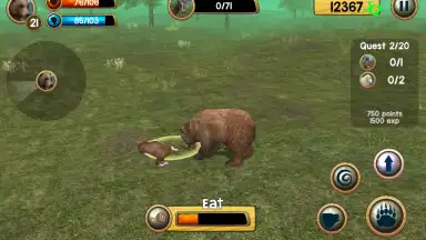 Wild Bear Simulator 3D screenshot 2