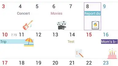 Naver Calendar screenshot 1