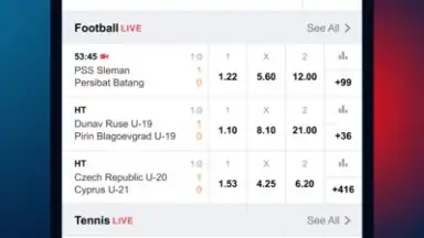 Marathonbet screenshot 5