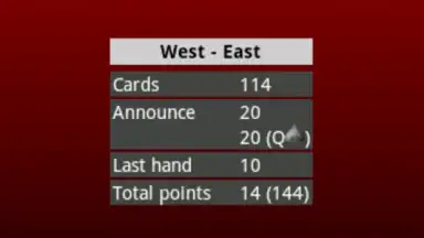 Belote screenshot 1