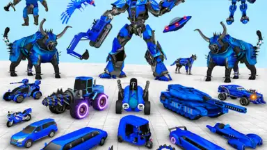 Bull Robot Car Game: Robot Game screenshot 7
