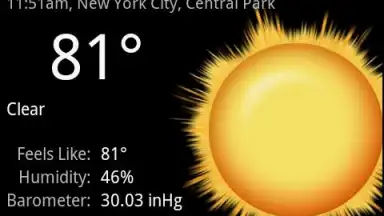 Palmary Weather screenshot 2
