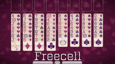 Valentine Solitaire FREE screenshot 2