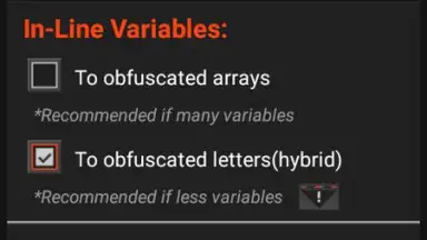 Leaf Pro Java Obfuscator screenshot 5