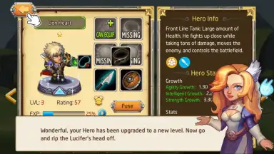 Heroes Legend: Idle Battle War screenshot 8