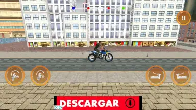 London City Motorbike Stunt Riding Simulator screenshot 1