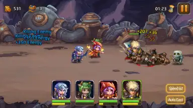 Heroes Legend: Idle Battle War screenshot 9
