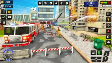 Rescue Fire Truck Simulator 3D screenshot 4