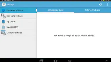 MaaS360 MDM for Android screenshot 1