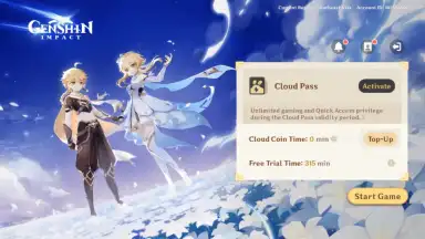 Genshin Impact · Cloud screenshot 1