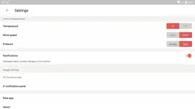 Yandex.Weather screenshot 6