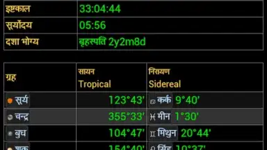 Hindu Calendar screenshot 2