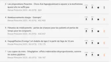 Application Prescrire screenshot 19