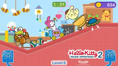 Hello Kitty games - car game screenshot 3