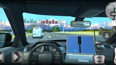 Police Car Drift شرطة الهجوله screenshot 4