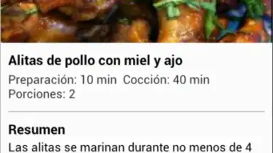 Receta De Pollo screenshot 3