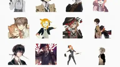Otaku Nadu Sticker Pack screenshot 1