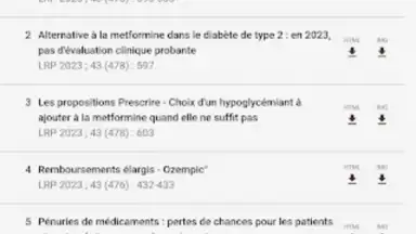 Application Prescrire screenshot 5
